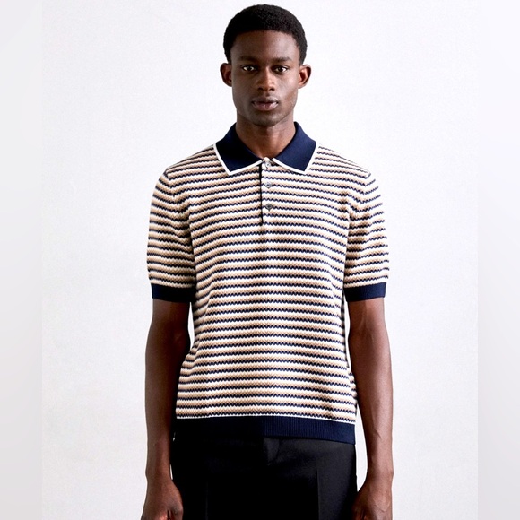 Missoni Other - New NWT Missoni Men’s Zig Zag Polo Shirt MSRP $810